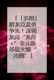 「多图」群龙竞渡勇争先！深圳龙岗“龙舟+”多元新场景火爆“出圈”