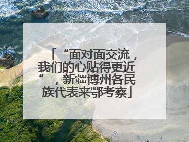“面对面交流，我们的心贴得更近”，新疆博州各民族代表来鄂考察