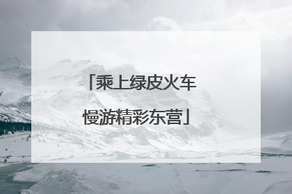 乘上绿皮火车 慢游精彩东营