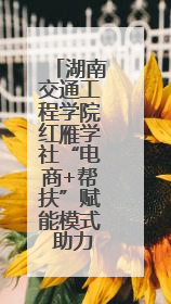 湖南交通工程学院红雁学社“电商+帮扶”赋能模式 助力乡村振兴获帮扶乡镇好评