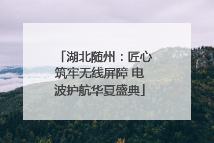 湖北随州：匠心筑牢无线屏障 电波护航华夏盛典