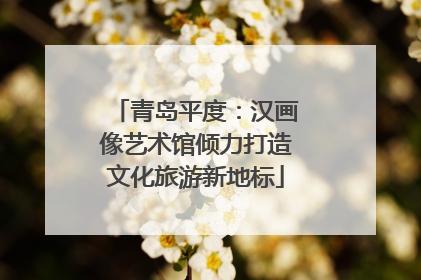 青岛平度：汉画像艺术馆倾力打造文化旅游新地标